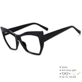 Black New Style Cat Eye Blue Light Blocking Computer Glasses