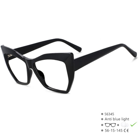 Black New Style Cat Eye Blue Light Blocking Computer Glasses