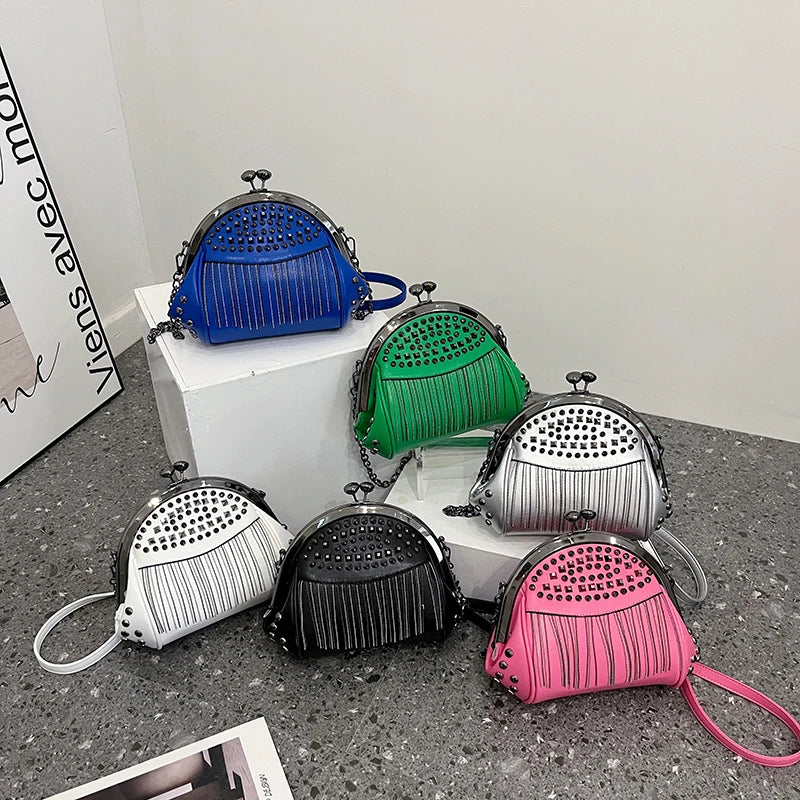 collection of tassel bag