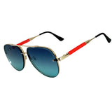 New Vintage Oval Aviator Sunglasses