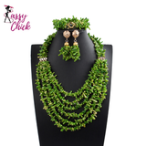Nigerian Coral Beads Jewelry Sets Sassy Chick Logo