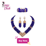 Nigerian Crystal Beads Necklace Set