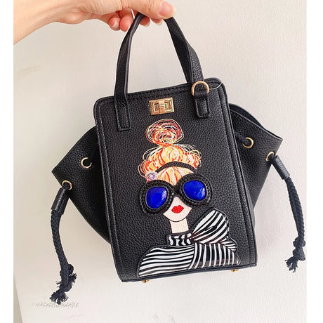 Bag Novelty Lady Face Designer Handbags