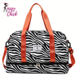 Nylon Large Capacity Travel Duffle Bag Sassy Chick Logo
