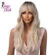 Ombre Long Wavy Synthetic Wigs Sassy Chick Logo