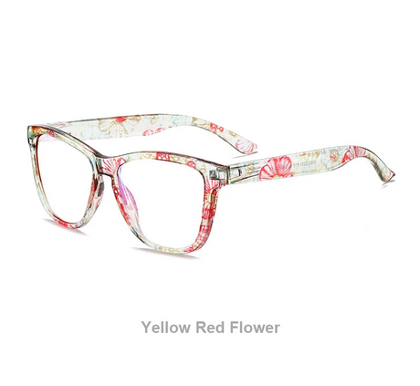 Pink Optical Lenses Myopia Blue Light Blocking Computer Eyeglasses