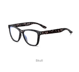 Black Optical Lenses Myopia Blue Light Blocking Computer Eyeglasses