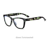 Black Green Optical Lenses Myopia Blue Light Blocking Computer Eyeglasses