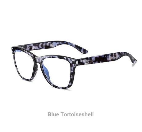 Black Optical Lenses Myopia Blue Light Blocking Computer Eyeglasses