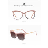 Beige Optical Magnetic Polarized Short-sighted Glasses