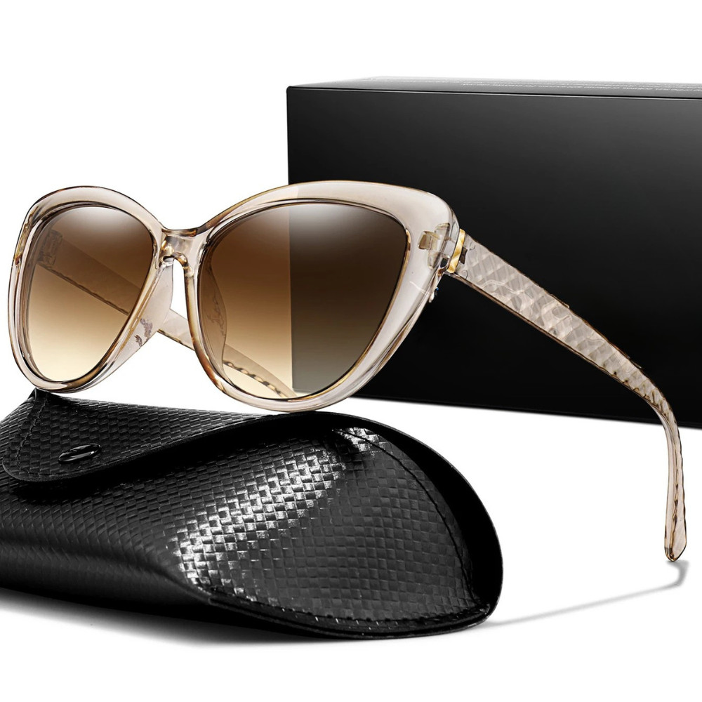 Beige Outdoor Casual Retro Round Sunglasses