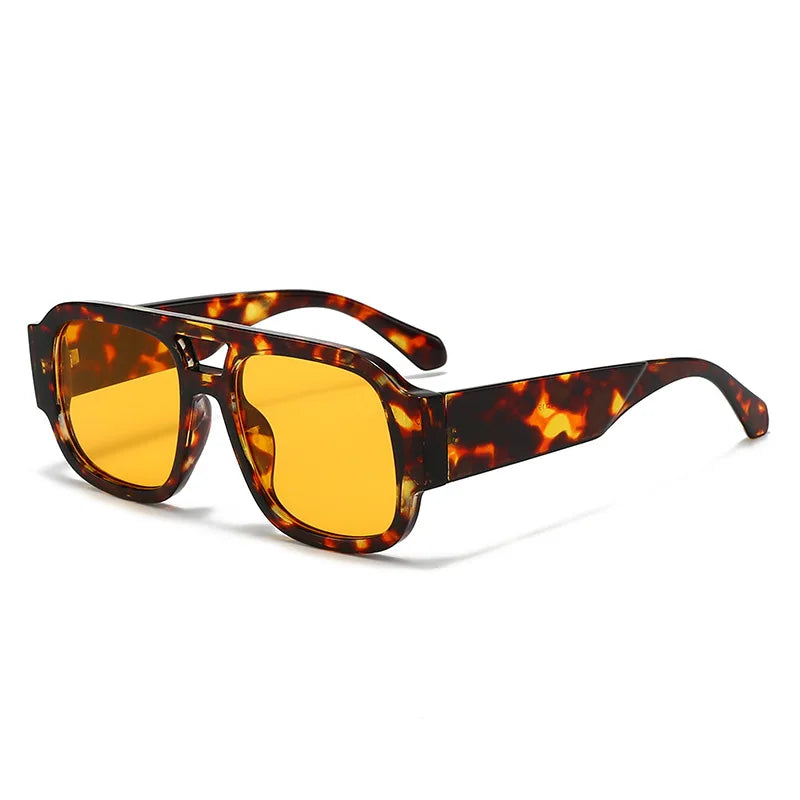 Outdoor Driving Big Frame Square Sunglasses