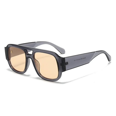 Outdoor Driving Big Frame Square Sunglasses