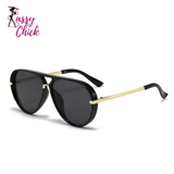 Outdoor Fashion Protective UV Resistant Sunglasses Sassy Chick Logo