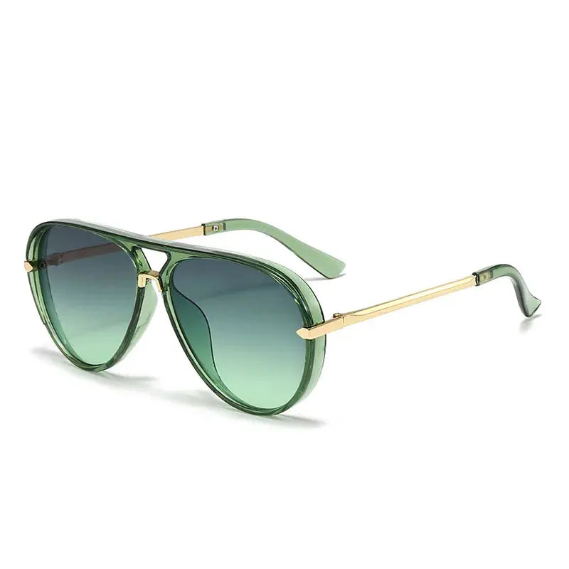 Green Outdoor Fashion Protective UV Resistant Sunglasses