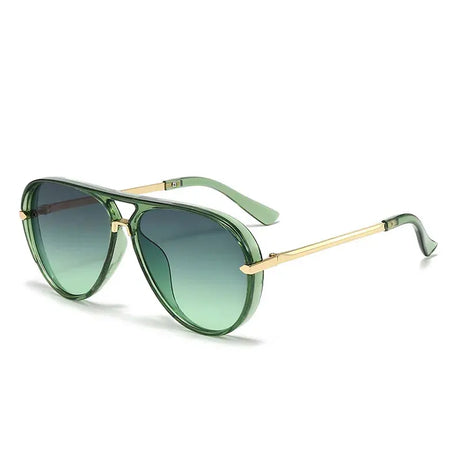Green Outdoor Fashion Protective UV Resistant Sunglasses