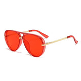 Orange Outdoor Fashion Protective UV Resistant Sunglasses