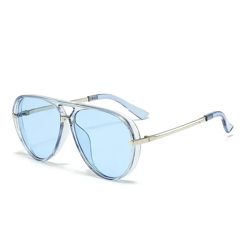 Blue Outdoor Fashion Protective UV Resistant Sunglasses