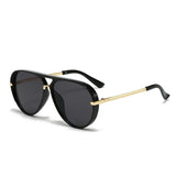Black Outdoor Fashion Protective UV Resistant Sunglasses