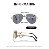 Size of Outdoor Pilot UV400 Men Sunglasses