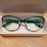Oval Fashion Retro Frame TR90 Anti Blue Light Eyeglass