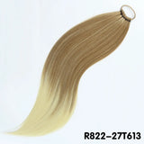 Brown Overhead Tail Straight Synthetic Ponytail Hair Extensions