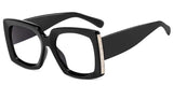 Black Oversize Blue Light Blocking Nearsighted Eyewear