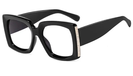 Black Oversize Blue Light Blocking Nearsighted Eyewear