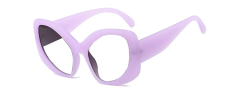 Purple Oversized Cat Eye Chunky Reading Glasses