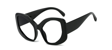Black Oversized Cat Eye Chunky Reading Glasses