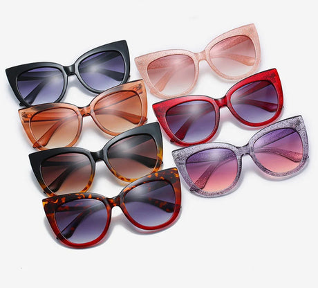 Oversized Cat Eye Women Sunglasses collections 