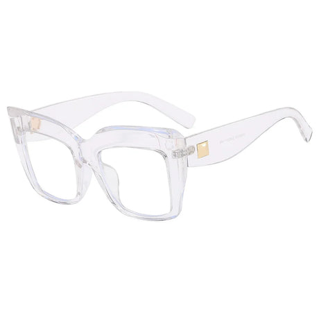  oversized eyeglasses for women clear frame 