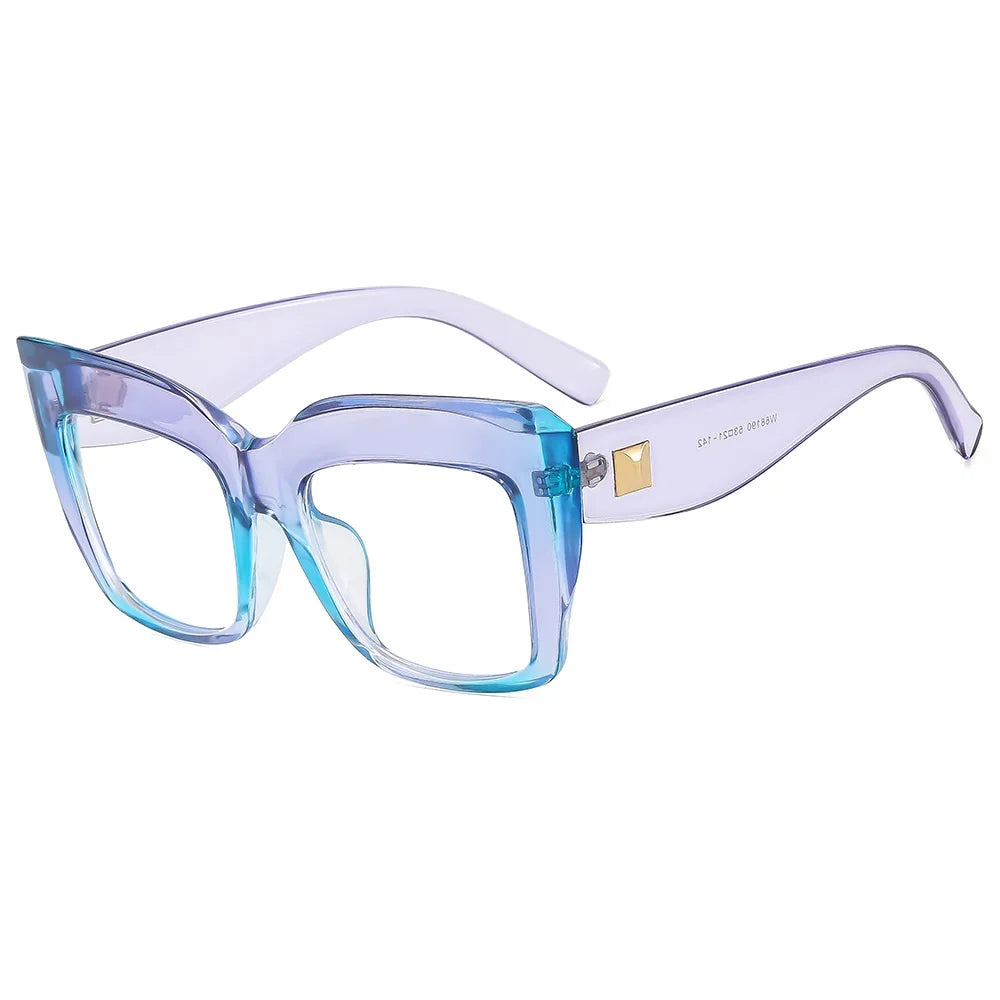 oversized eyeglasses for women clear frame