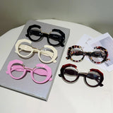 Collction of Oversized Fashion Blue Light Blocking Irregular Glasses