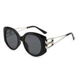 Oversized Square Cat Eye Fashion Sunglasses