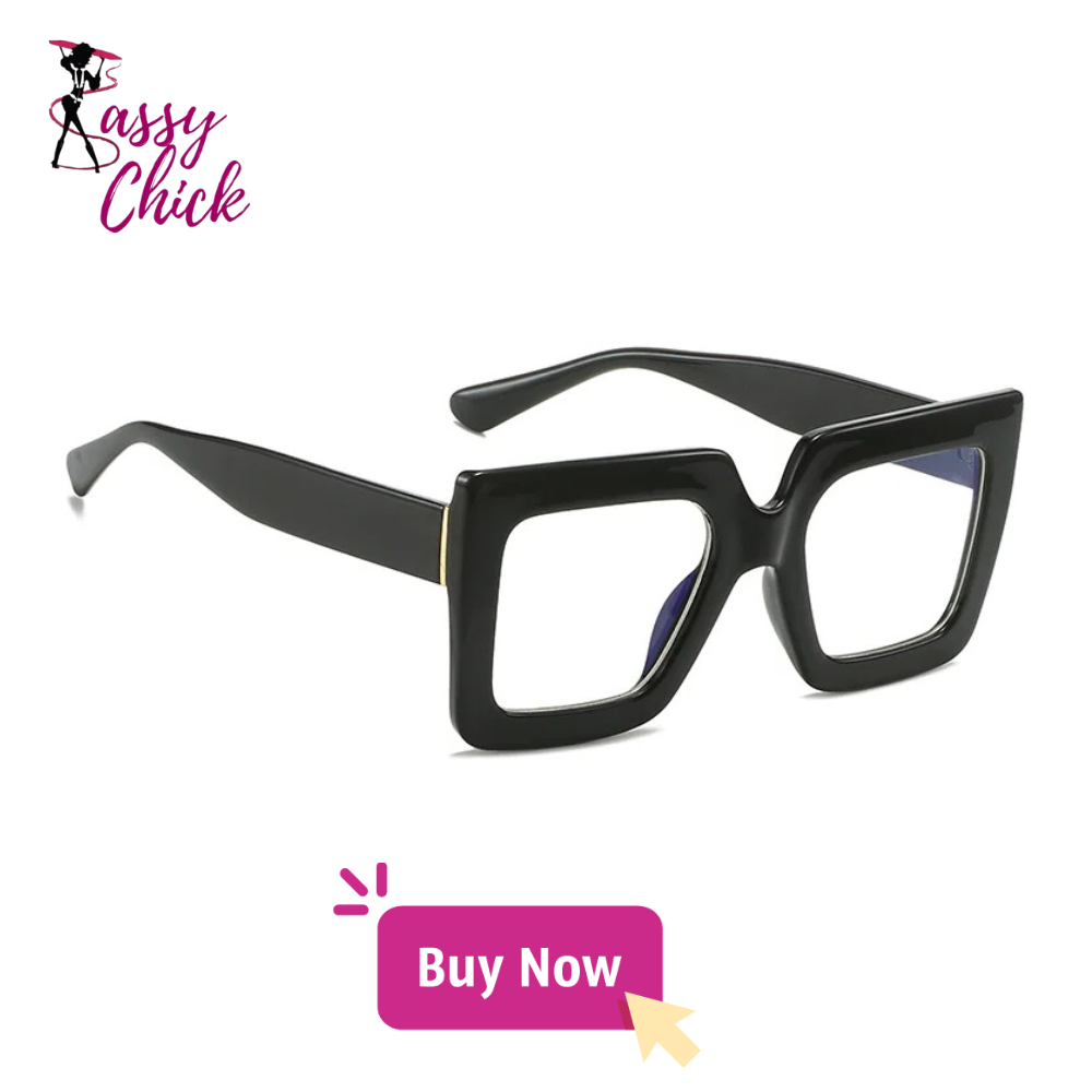 Oversized Square  Optical  Frames Eyeglass