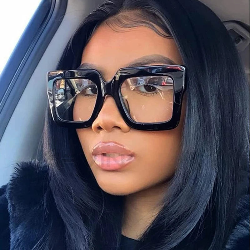 Oversized Square  Optical  Frames Eyewear