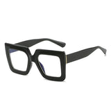 Oversized Square  Optical  Frames Eyeglass black
