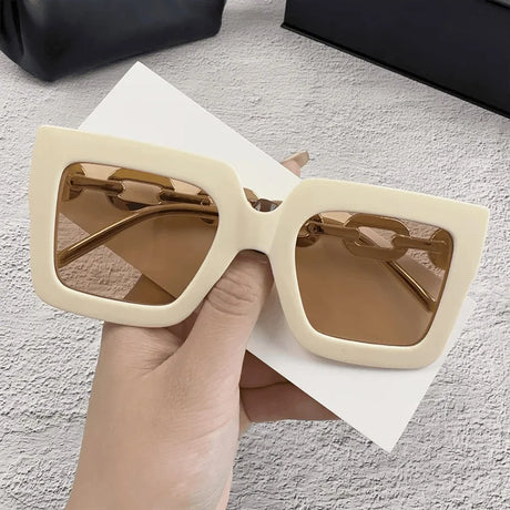 white square sunglasses