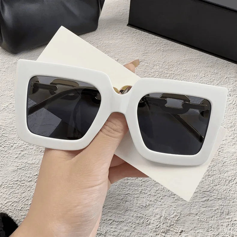 white square sunglasses