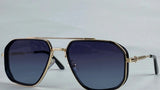 Oversized Steampunk Square Sunglasses