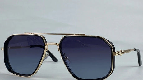 Oversized Steampunk Square Sunglasses