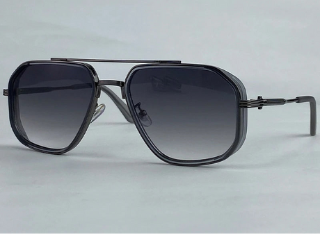 Oversized Steampunk Square Sunglasses