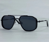 Oversized Steampunk Square Sunglasses