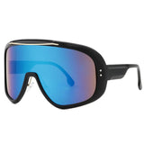 Black Oversized UV400  Goggle Sunglasses