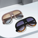 Collection of Oversized UV400 Patchwork Ladies Driving Sunglasses