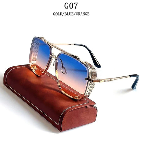 Oversized Vintage Steampunk Sunglasses