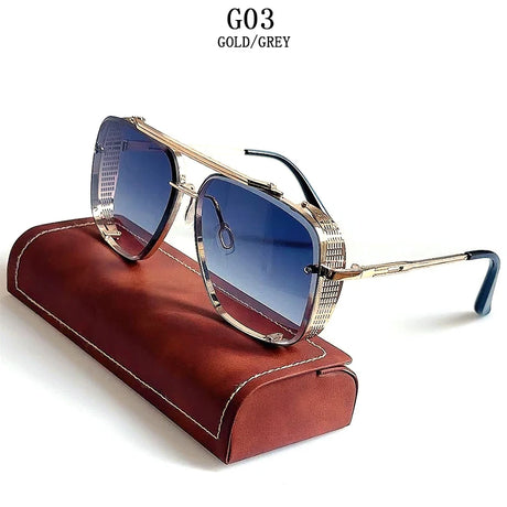 Oversized Vintage Steampunk Sunglasses