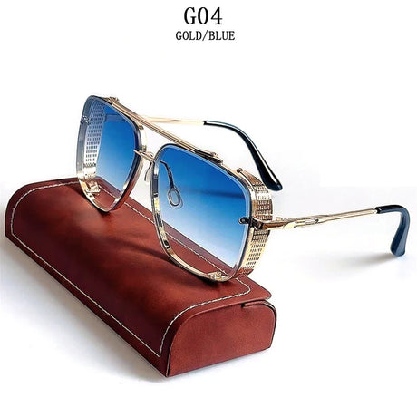 Oversized Vintage Steampunk Sunglasses