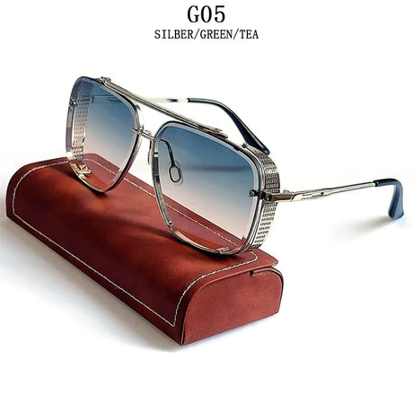 Oversized Vintage Steampunk Sunglasses